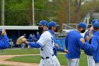 Baseball vs CGA  Wheaton College Baseball vs Coast Guard Academy during game one of the NEWMAC semi-finals playoffs. - (Photo by Keith Nordstrom) : Wheaton, baseball, NEWMAC